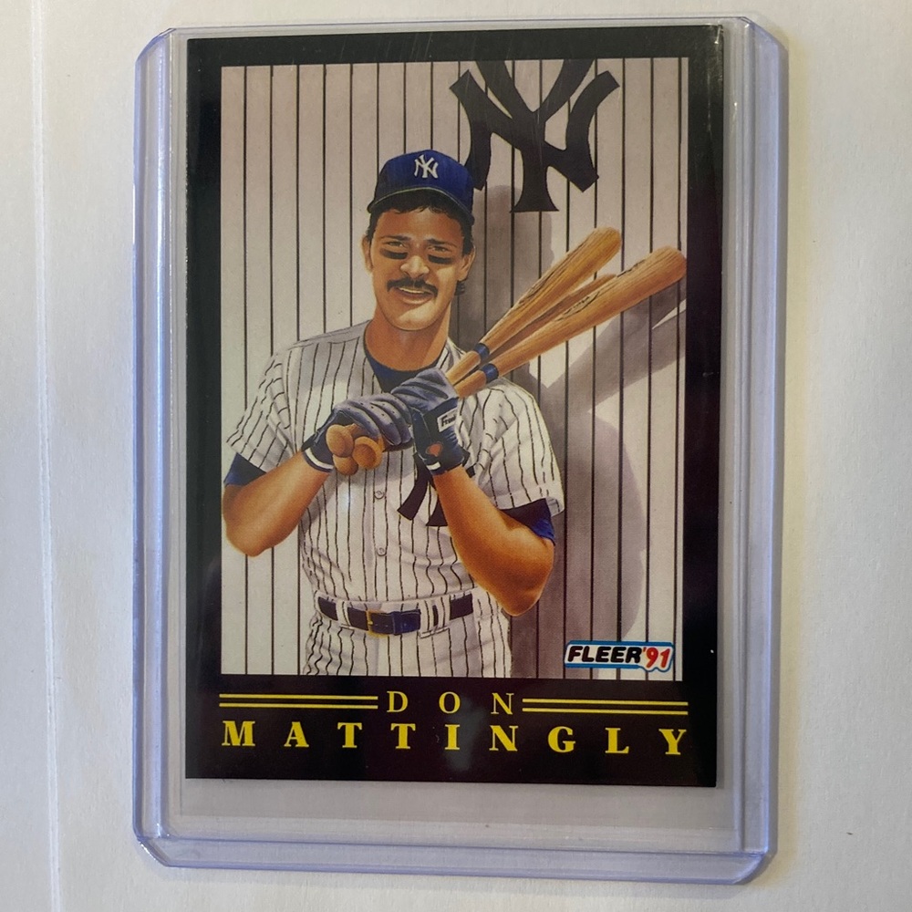 Lot of 9 Vintage 80s-90s Don Mattingly Baseball Cards Yankees - Picture 14 of 16